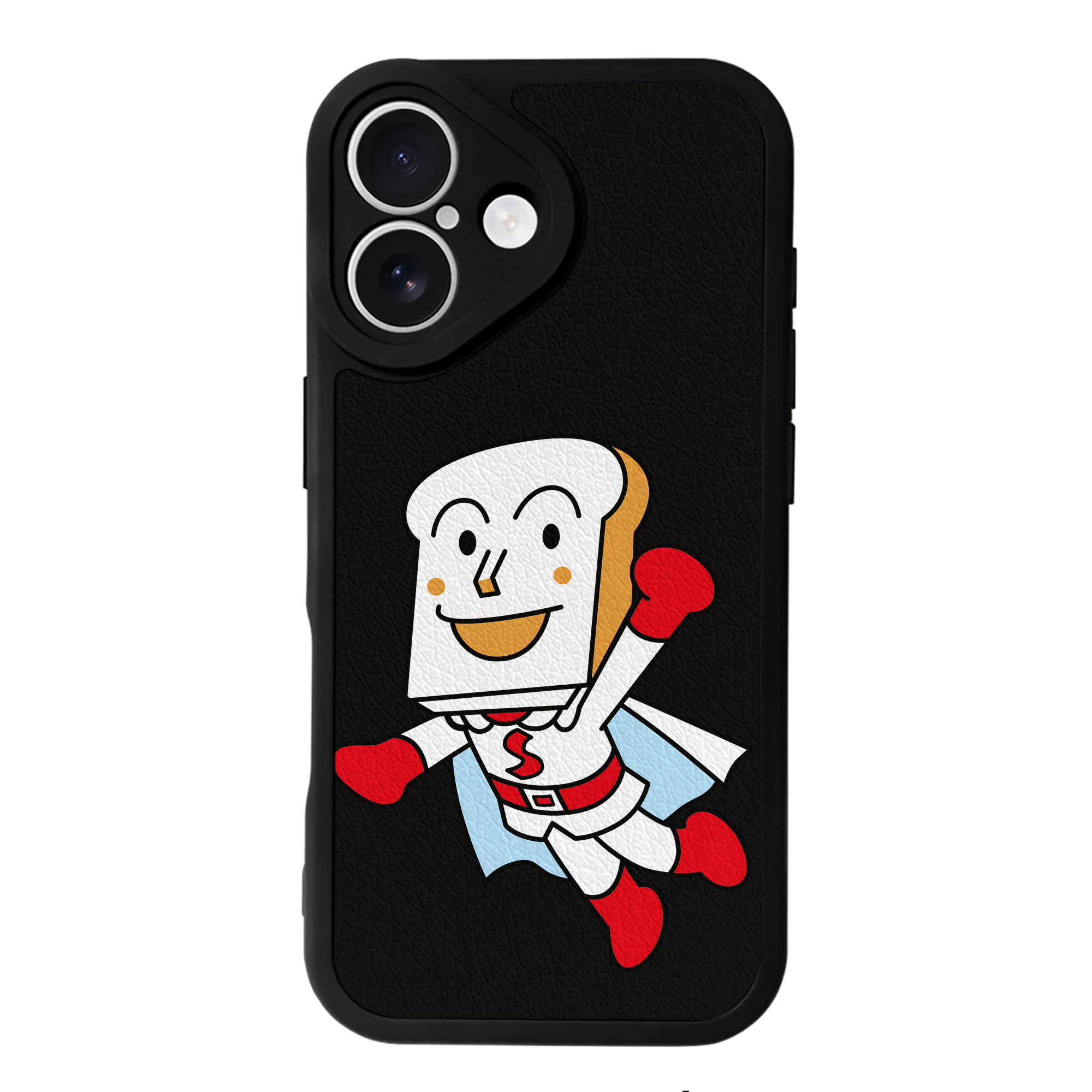 （画像用） アンパンマン Anpanman 【iPhone 16シリーズ対応】シリコンスマホケース（レザー調） 材質：シリコン